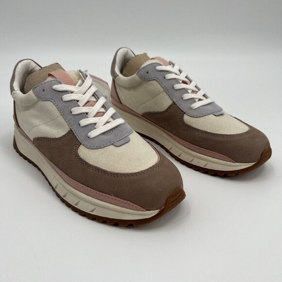 Madewell Women's Kickoff Trainer Sneakers Sherpa-Lined MWL Cloudlift sz 9.5 - Picture 4 of 11